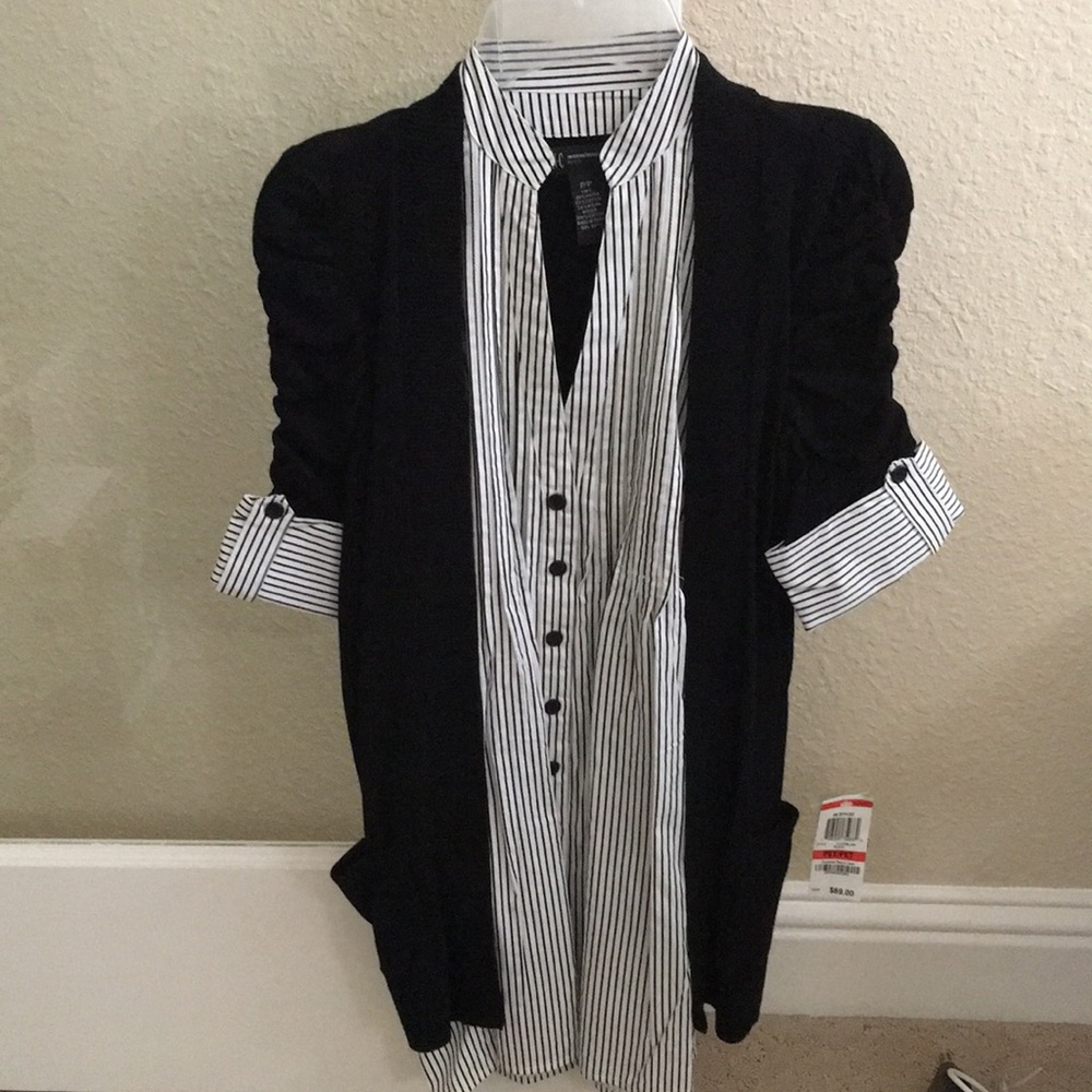 INC Cardigan Dress Top